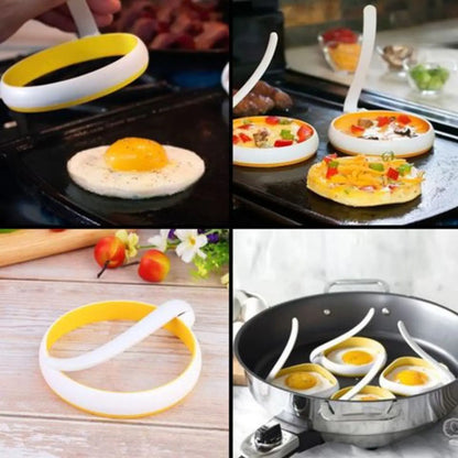 X2 Molde Para Hacer Huevo Frito Cocina Circular Varios