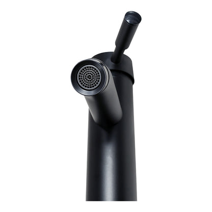 Canilla Negra Para Lavatorio Baño Monocomando Mezcladora