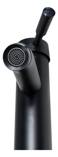 Canilla Negra Para Lavatorio Baño Monocomando Mezcladora