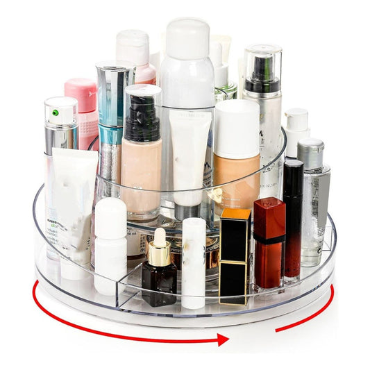Organizador Giratorio Para Maquillaje Cosmeticos Acrilico