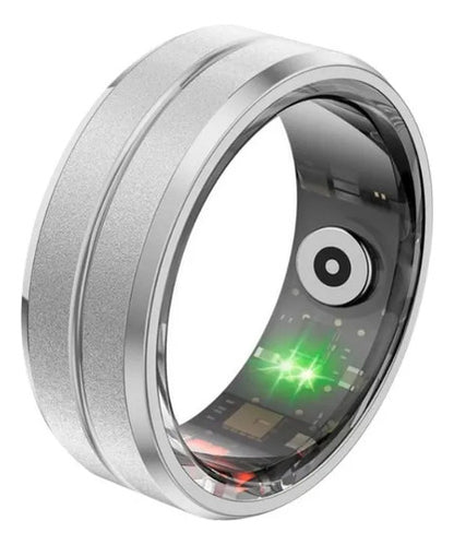 Anillo Inteligente Monitoreo Sueño Talle 12 Ios Android Plateado 12