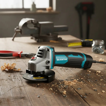 Mini Amoladora Portátil Recargable 12v 19500 Rpm 2 Discos Celeste 0