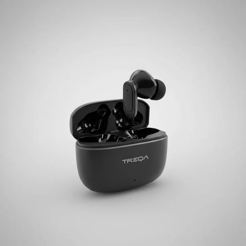 Auriculares Bluetooth Inalámbricos Reducción Ruido Estuche Negro