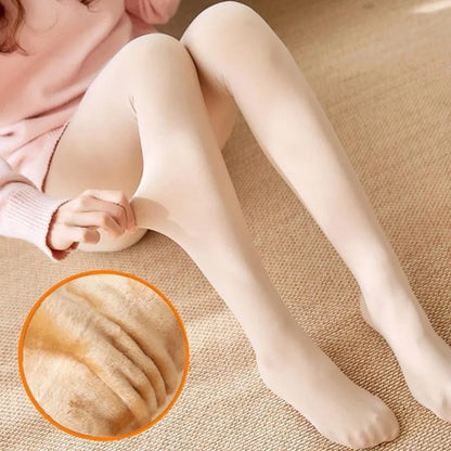 Medias Corderito Mujer Termicas Can Can Forradas Talle Unico