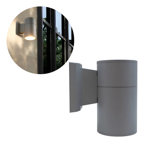 Foco Pared Aplique Exterior Lampara Unidireccional Luminaria