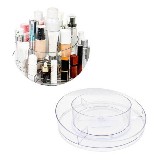 Organizador Giratorio Para Maquillaje Cosmeticos Acrilico