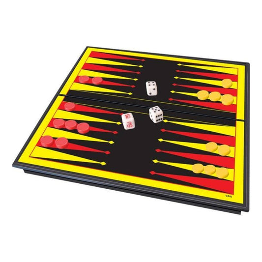 Juego De Mesa Backgammon Magnetico Plegable 30x30x2cm