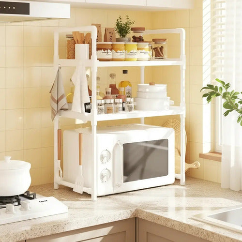 Organizador Estante Para Cocina Microondas 69x48x26cm