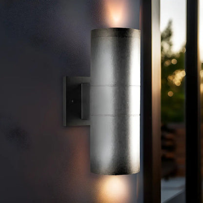 Set X4 Aplique Pared Exterior Luminaria Foco Bidireccional