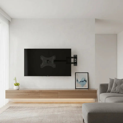 Soporte Televisor Tv Led Extensible 14 A 42 Pulgadas Pared Negro-1