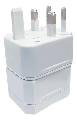 Adaptador De Enchufe Universal Para Viaje Con Estuche
