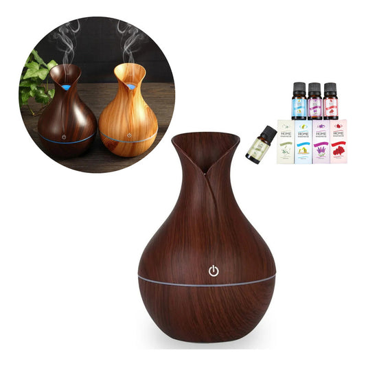 Humidificador Perfumador Ambiente Aromatizador + 4 Aceites