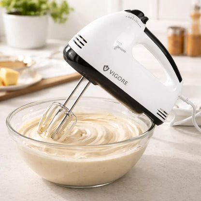 Batidora Electrica Manual 7 Velocidades 260w De Mano Liviana Blanco 50 Hz
