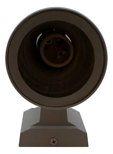Set X2 Aplique Pared Exterior Luminaria Foco Bidireccional