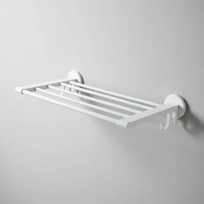 Toallero Colgante Para Baño 48x24cm Negro Y Blanco