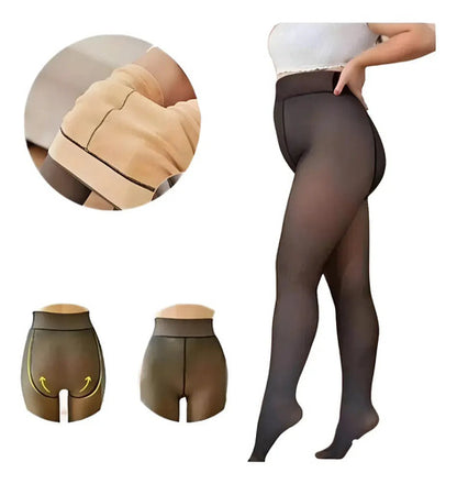 Medias Termicas Mujer Can Can Leggins Corderito Talle Unico