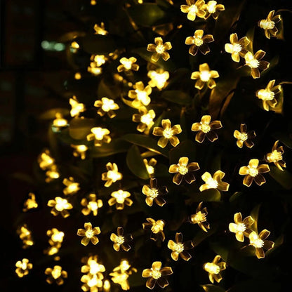 Guirnalda Solar Guia Luces Led Calidas Lamparas Decorar 10mt