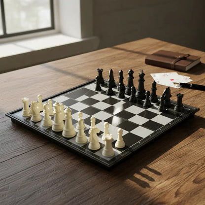Ajedrez Magnetico Plegable Juego De Mesa 30x30cm