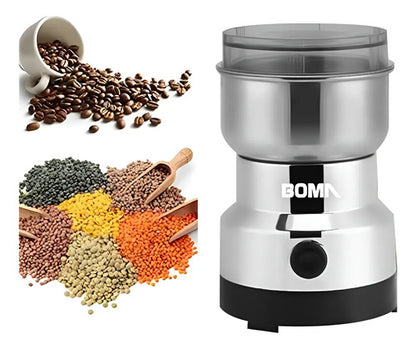 Molinillo Electrico Cafe Granos Pimienta 300ml 150w Plateado