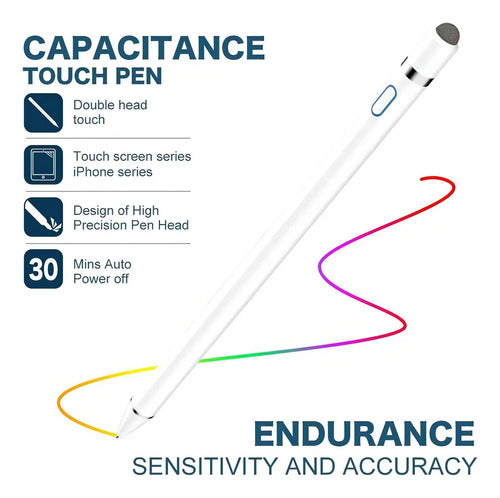 Lápiz Óptico Capacitivo Genérica K811-white - Blanco