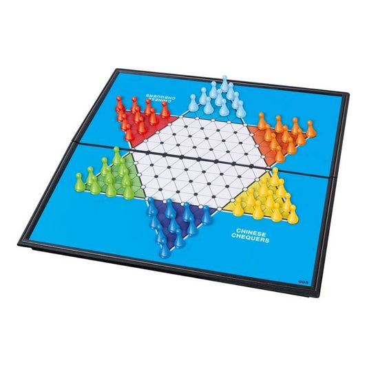 Damas Chinas Magnetico Plegable Juego De Mesa 30x30cm