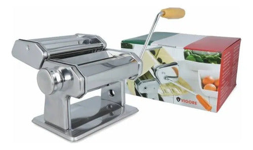 Maquina Raviolera Fabrica Ravioles Pasta Laminadora Acero In Gris