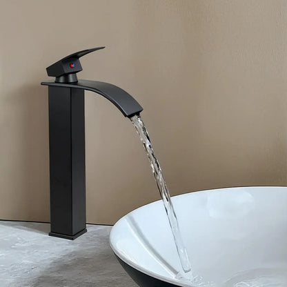 Monocomando Negro Lavatorio Canilla Baño Mezcladora Pileta