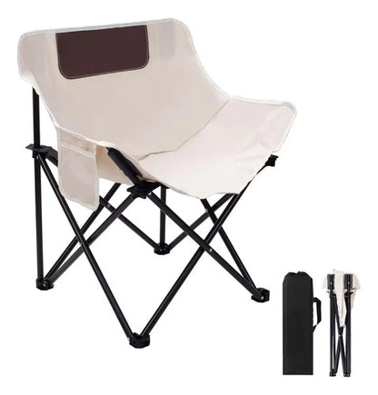 Carpa Camping 3 A 4 Personas + 3 Sillas Plegables Con Funda Aleatorio