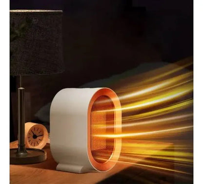 Calefactor Electrico Portatil Ceramico 1200w Estufa Invierno Blanco