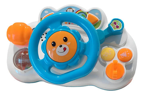 Juguete Infantil Interactivo Volante Musical Y Luces Niños