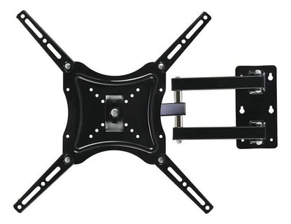 Soporte Tv De Pared Brazo Base Para Tv 14 A 55 Pulgadas 50kg Color Negro