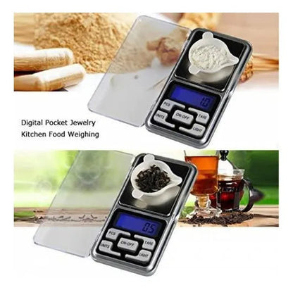 Balanza Digital Alta Precisión 0,01 A 500g Bolsillo Portable