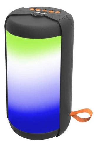 Parlante Portatil Bluetooth 2 Pulgadas Rgb Tws Usb Tf Fm 5w Negro