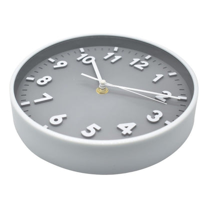 Reloj Para Pared De Plastico Redondo 19cm