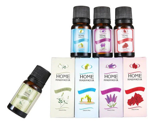 Aceite Esencias Aromaticas Difusor Humificador Pack X12
