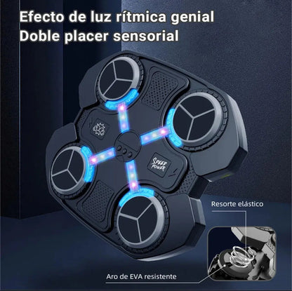 Bolsa Almohadilla De Boxeo Con Luz Y Musica Aleatorio