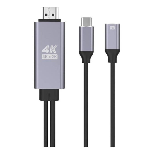 Cable De Audio Y Video Tipo C A Hdmi