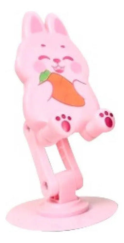 Soporte Celular Animales Mesa Ajustable 360 Escritorio Auto Aleatorio