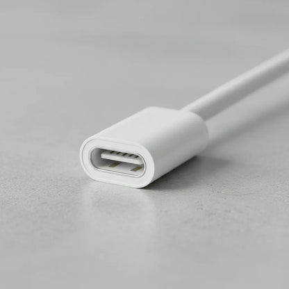 Cable Datos Tipo C A Tipo C 60w Carga Rapida 1m Ios Usb C Blanco
