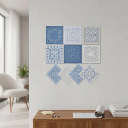 Placas Azulejos Adhesivos Decorativos Vinilos Pared Pack X10 Aleatorio
