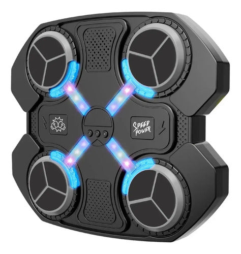 Bolsa Almohadilla De Boxeo Con Luz Y Musica Aleatorio