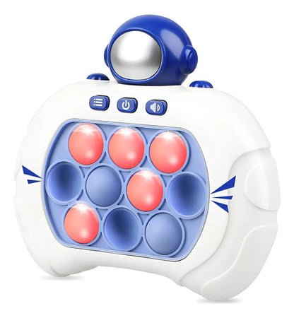 Consola Antiestrés Pop It Mini Gamer, Juguete Electrónico Color Astronauta