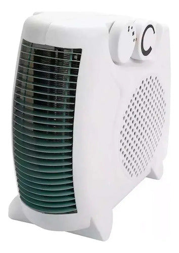 Caloventilador Vertical 2000w Blanco Blanco