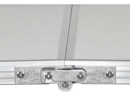 Mesa Plegable Con 4 Bancos Para Camping 120cm Color Blanco Diseño Moderno