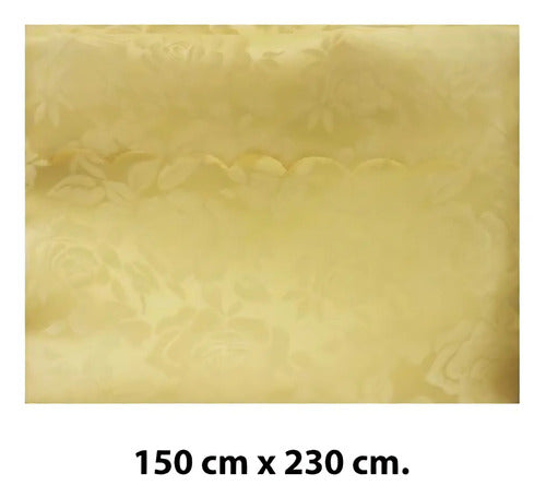 Mantel De Mesa Rectangular Poliester 150x230cm Aleatorio