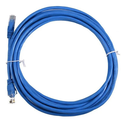 Cable Red Ethertnet 10 Metros Rj45 Utp Categoria 6 Color Blanco