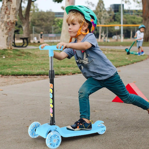 Tripatin Infantil Para Niños Monopatin De Plastico Plegable