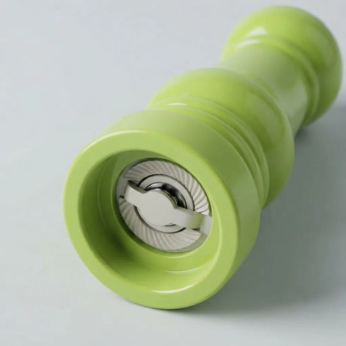 Molinillo Manual Pimienta Granos Acrílico 16cm Salero Verde