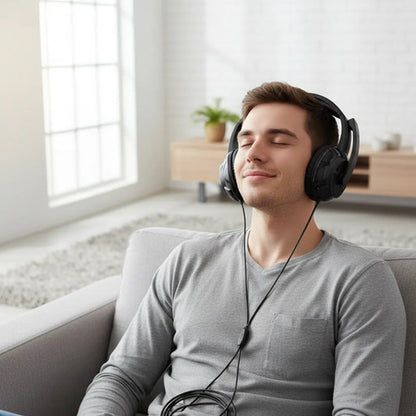 Auriculares Headset Gamer Microfono Cable 3.5mm Sonido 360 Negro