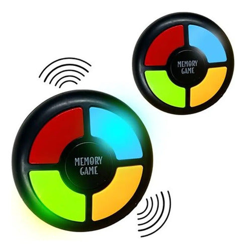 Juego De Memoria Para Niños Sonido Y Luces Led De Bolsillo